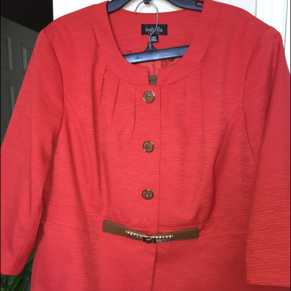 Isabella 2 pc suits size 22W.